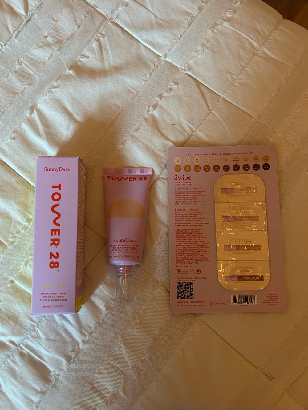 Tower 28 SunnyDays Tinted Sunscreen in shade 13 La Cienega